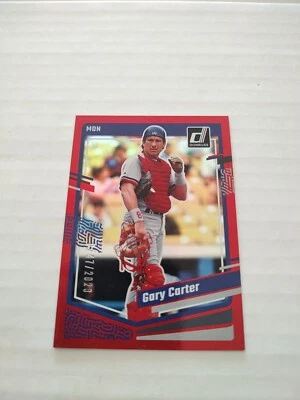 2023 Panini Donruss - Holo Red #191 Gary Carter /2023 (JGA) - Image 1 of 2