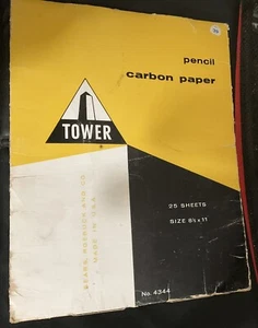 Vintage Kohlepapier Paket, 8. 1/2 x 11 Zoll - Bild 1 von 1