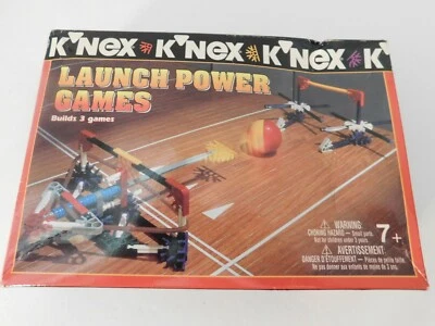 K'Nex 10810 Launch Power Games Vintage 1996 Building Toys Knex   New In Box - Image 1 of 4