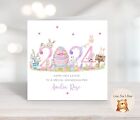 Girls First Easter card 2024- Personalised Daughter Granddaughter Niece