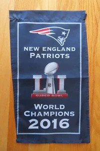 2016 NEW ENGLAND PATRIOTS Super Bowl LI World Champion Banner TOM BRADY MVP - Picture 1 of 2