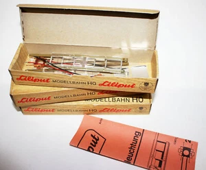 Lote de colección de Liliput Modellbahn HO a escala modelo tren 822 8 piezas de coche paquete - Imagen 1 de 2