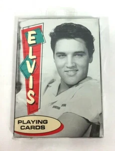 Carte da gioco Elvis Presley, nuove con scatola fotografie d'epoca di Elvis - Foto 1 di 6