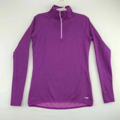 Avia Womens Size XS Athletic Jacket Pullover Long Sleeves Thumb Holes Purple - Image 1 of 4