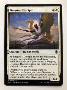 MTG Adventures In The Forgotten Realms Dragon’s Disciple 013/281 NM - Picture 1 of 2