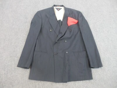 Tommy Hilfiger Chaqueta Para Hombres 44 Botones Azules Blazer Abrigo Negocios Oficina Informal Foto 1 de 4