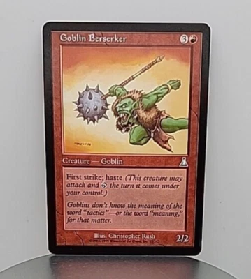MTG Goblin Berserker Urza's Destiny 82/144 Regular Uncommon - Image 1 of 2
