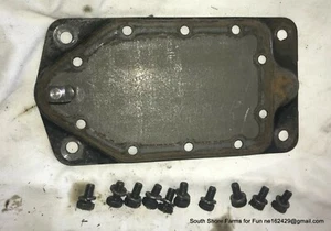 Base de aceite de motor WMB OEM VINTAGE BRIGGS & STRATTON 62904 con tapón con pernos - Imagen 1 de 4