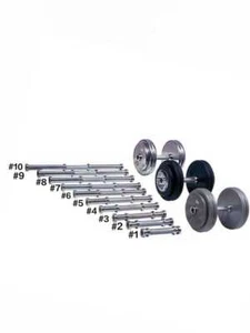 Ader Pro-Fixed Solid Dumbbell Handle, Sold as 1 pc, All Sizes to Choose from - Picture 1 of 2
