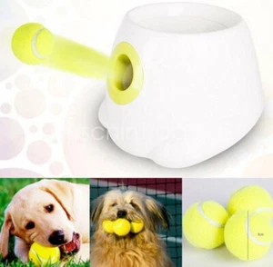 AFP Dog Ball Launcher Thrower Automatic Tennis Fetch Throwing Machine Adjustable - Picture 1 of 8