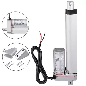DC 12V 1500N Linear Actuator Electric Motor Max Load 330LBS Auto RV Door Lift - Picture 1 of 12