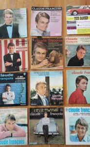 Set von 11 VINYLES 45 Türme von CLAUDE FRANÇOIS SEHR GUTER ZUSTAND + KDO - Bild 1 von 15