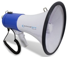 Tpro 40 watts Portátil Megafone Megafone W 3000ft alcance, sirene & Controle De Volume