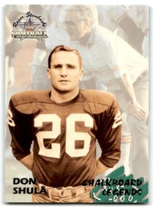 1994 TED WILLIAMS ROGER STAUBACH'S NFL DON SHULA WASHINGTON REDSKINS/MIAMI