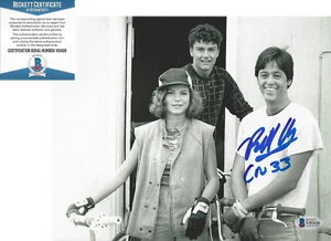 BILL ALLEN SIGNED 'RAD' CRU JONES #33 8x10 MOVIE PHOTO 9 PROOF BECKETT COA BAS - Picture 1 of 3