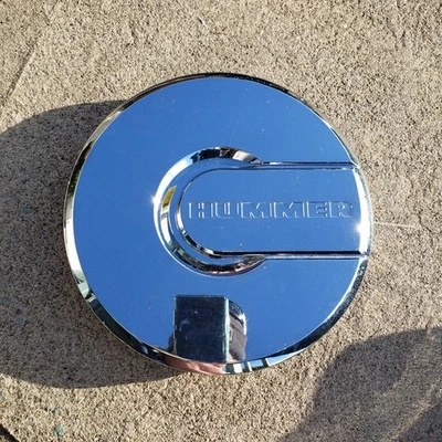 Tapacubos central rueda Hummer H2 cromo limpio 9594461 2003 2004 2005 2006 2007 Foto 1 de 4