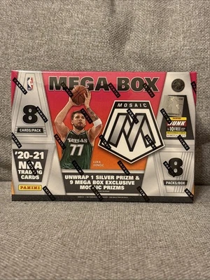 2020-21 Panini NBA Mosaic Basketball Mega Box  Factory Sealed - Image 1 of 2