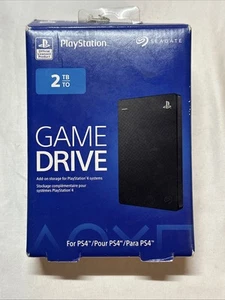 Unidad de juego externa Seagate Gaming 2TB para PlayStation 4 PS4 externa negra - Imagen 1 de 3