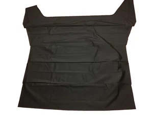 1966-1967 Dodge Coronet Plymouth GTX 4 Bow Perforated Headliner Black - Picture 1 of 1