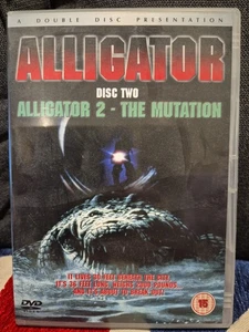 ALLIGATOR & ALLIGATOR 2 THE MUTATION DVD CULT ROBERT FORSTER HORROR FILM SEQUEL - Picture 1 of 3