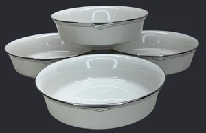 4 Noritake Fine China Sterling Cove 7720 Coupe Fruit Dessert Sauce Bowls 5 3/8" - Picture 1 of 9