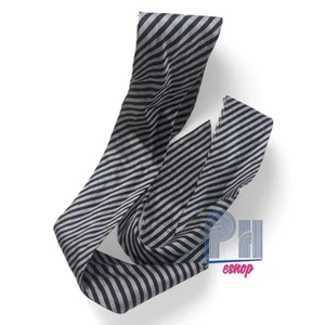 Vintage Abstract Sash Headband Tie Wrap skinny neck Scarf striped 2.75"x60" - Picture 1 of 6
