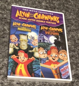 Alvin and the Chipmunks Scare-Riffic Double Feature (DVD) BRAND NEW - Picture 1 of 3