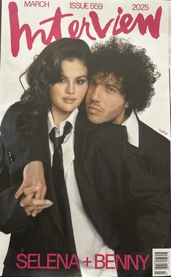 INTERVIEW Magazine (March 2025) SELENA + BENNY - Selena Gomez, Benny Blanco - Image 1 of 2