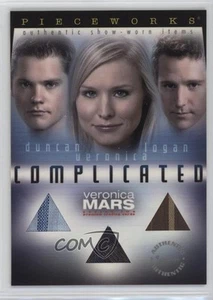2006 Season 1 Pieceworks Relics as Veronica Mars Logan Echolls Duncan Kane 02ws - Picture 1 of 3