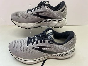 Brooks Running Adrenaline GTS 22 Scarpe Uomo Taglia 7,5 Larghe 2E EE Grigio Sneakers - Foto 1 di 13