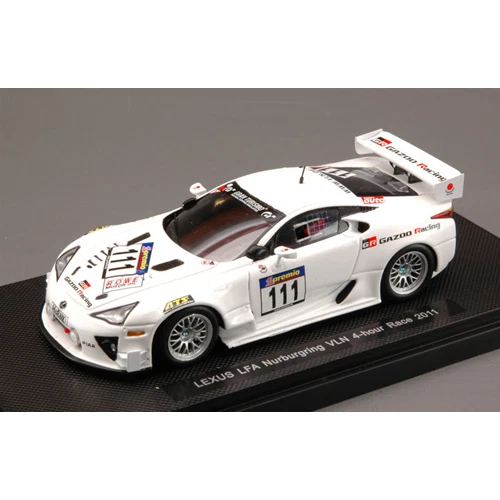 LEXUS LFA N.111 NURBURGRING VLN RACE 2011 1:43 Ebbro Auto Competizione Modellino - Immagine 1 di 1