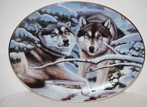 "Night Vigilance" Plate 6th Issue in Shadow Guardians by Daniel Renn Pierce - Picture 1 of 6