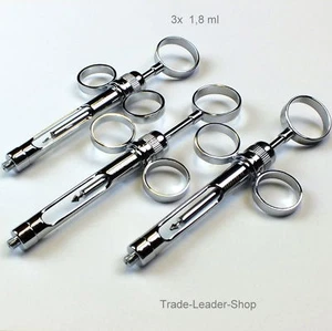 3 x siringa dentale siringa cartuccia autoaspirante 1,8 ml NATRA - Foto 1 di 3