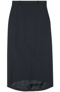 BALENCIAGA RELOJ DE ARENA RAYAS MUJER FALDA LÁPIZ HECHA EN ITALIA 725121TNT361070 - Imagen 1 de 5