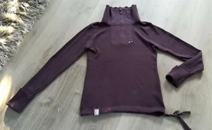 GIN TONIC * Sportlicher Feinstrickpullover mit hohem Kragen * lila * Größe M * - Bild 1 von 5