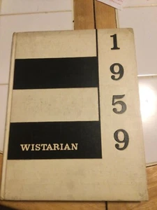 1959 "Wistarian" UNIVERSITY OF BRIDGEPORT Yearbook Bridgeport CT - Picture 1 of 1