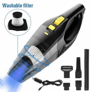 120W Cordless Handheld Vacuum Cleaner Wet & Dry Car Rechargeable Home Portable - Picture 1 of 11