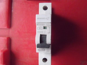 MEM MCH163 63a SP MCB Typ 3 *GEBRAUCHT GWO* - Bild 1 von 1