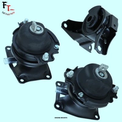 JUEGO DE 3 SOPORTES DE MOTOR -- SE ADAPTA A: HONDA ODYSSEY 2011-2017 (3,5 L, V6). Foto 1 de 4