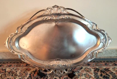 Vintage Art Nouveau WMF Silver Plate Tray - Image 1 of 4
