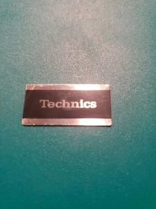 Technics OEM SL-B500 B5 D5 3350 Turntable Dustcover Badge - Picture 1 of 2