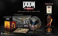 DOOM Eternal Collectors Edition Merchandising Helm Soundtrack unvollständig