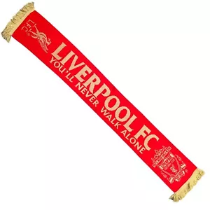 Liverpool FC Offizieller Rot & Gold YNWA Schal Schals LFC Geschenk - Bild 1 von 2