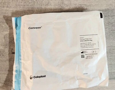COLOPLAST 21027 Conveen Security + Bolsa de recolección de orina - 21027 - Bolsa para piernas - 1 pieza Foto 1 de 2