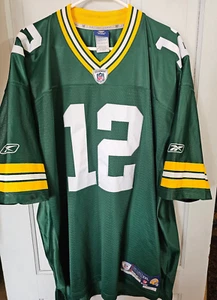 Reebok On Field NFL Aaron Rodgers Green Bay Packers Stitched Jersey 2XL - Picture 1 of 4