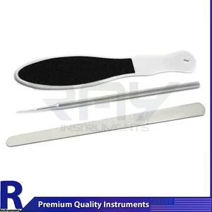 Manicure Pedicure Diamond Deb Foot File Hard Skin Remover Podiatry Toe Nail File - Picture 1 of 4
