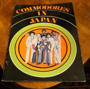 The Commodores ~ In Japan Reisebuch 1975 mit Ticket (Japanisch) - Bild 1 von 1
