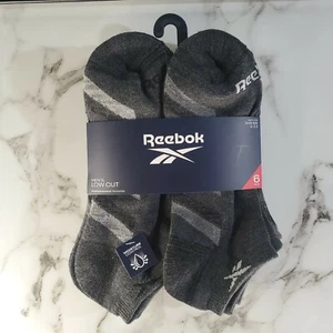 Reebok 6 Paar niedrig geschnittene Performance Trainingssocken für Herren grau Schuhgröße 6-12,5 - Bild 1 von 3