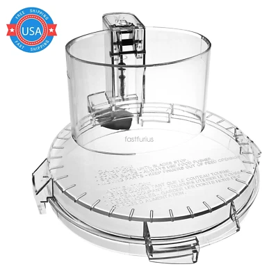 DFP-14NWBCT1 Food Processor Work Bowl Cover Fits Cuisinart for DLC-005AGTXT1 - Image 1 of 4