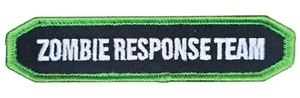 ZOMBIE RESPONSE TEAM TAB MILITARE ESERCITO VERDE CHIARO GANCIO TATTICO TOPPA MORALE - Foto 1 di 2